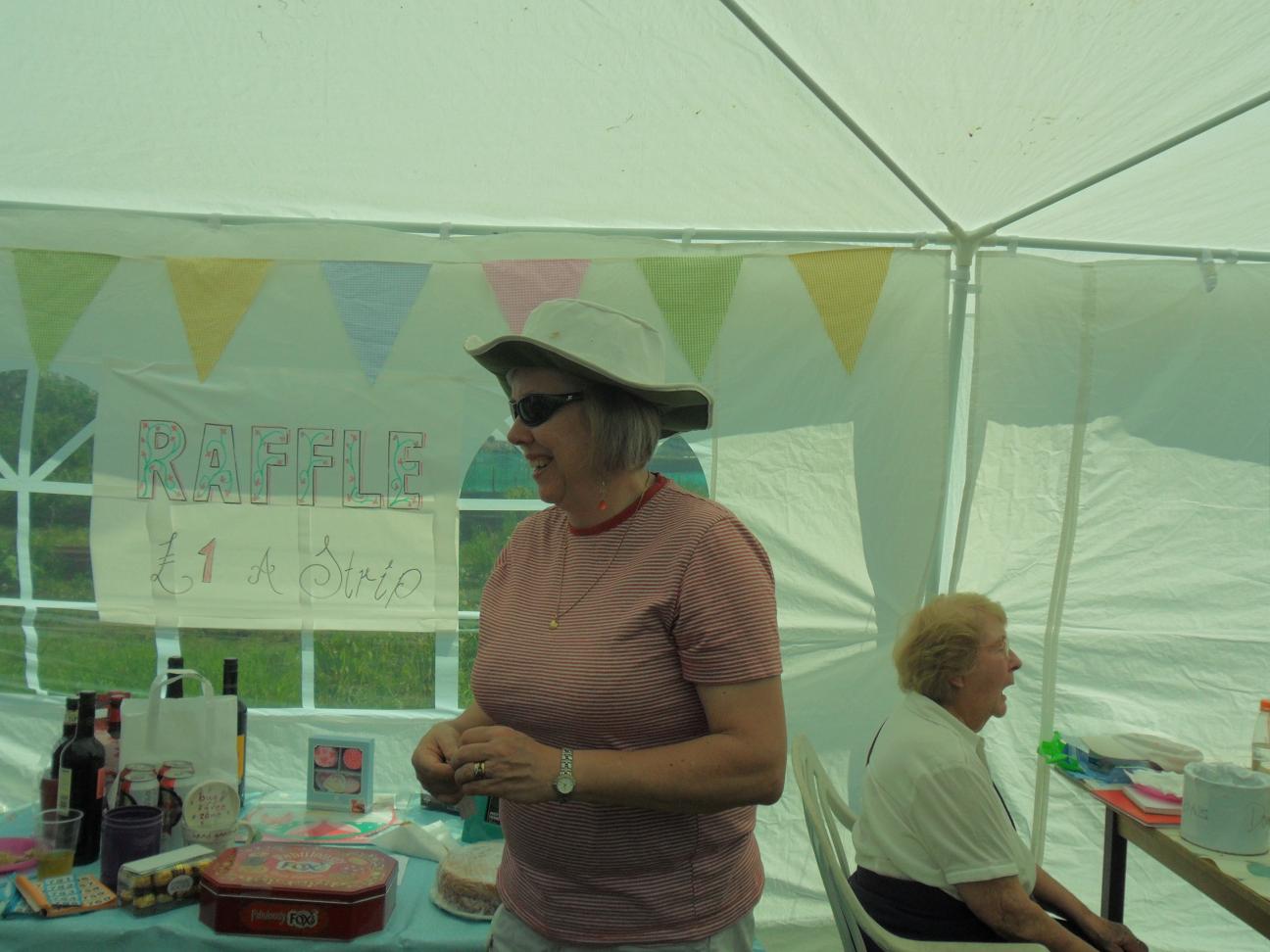 Thank you to Janet for helping with the Raffle